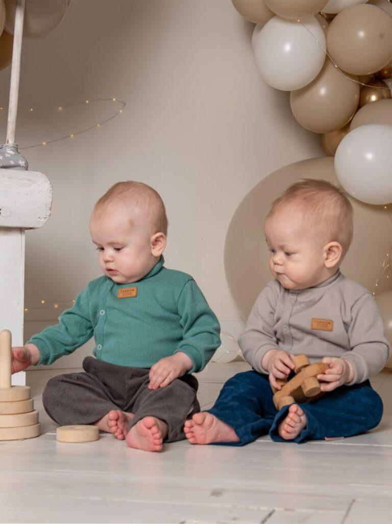 Брюки для малышей (шоколадные)