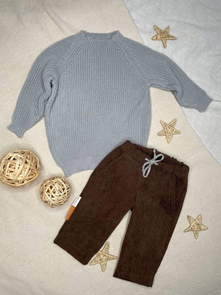 Брюки для малышей (шоколадные)